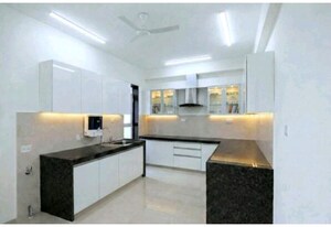 Kitchen in 3 BHK Apartment at L And T Seawoods Residences, Seawoods – for Rent