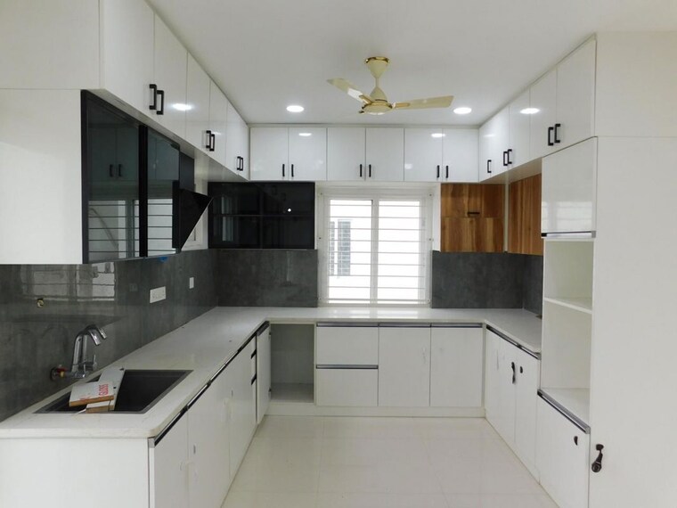 Kitchen, aakriti-miro 3 Bedroom 2036 Sq.Ft. Apartment In Nallagandla Hyderabad 10721967