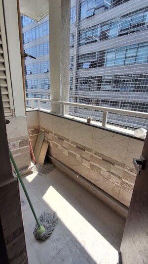Staircase in 3 BHK Apartment at Vajra Jasmine County, Gachibowli – for Rent