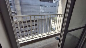 Balcony in 3 BHK Apartment at Vajra Jasmine County, Gachibowli – for Rent