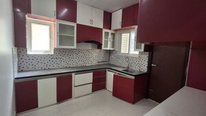 Kitchen in 3 BHK Apartment at Vajra Jasmine County, Gachibowli – for Rent
