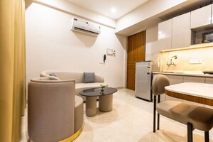 Living Room in 1 BHK Apartment at South Delhi – for Rent