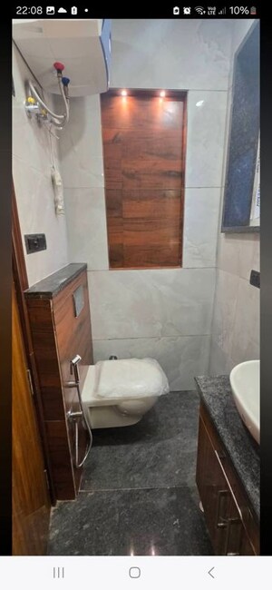 Bathroom in 2 BHK Builder Floor at Kalkaji – for Rent