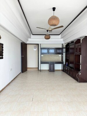 Living Room in 3 BHK Apartment at Beach Queen, Juhu – for Rent