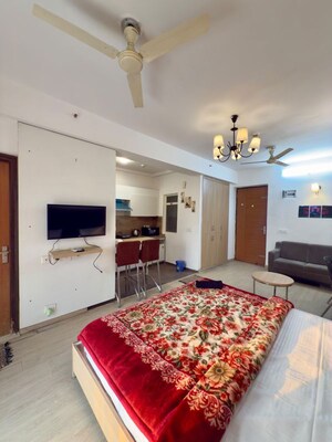 Bedroom in 1 RK Apartment at Nimbus The Golden Palm, Sector 168 – for Rent