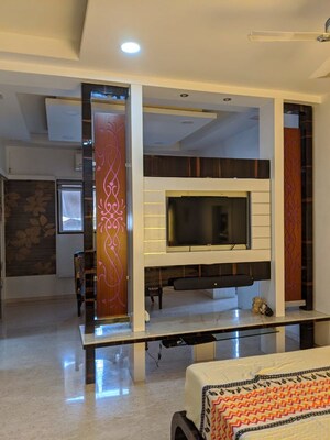 Living Room in 2 BHK Apartment at Malabar Hill – for Rent