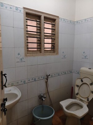 Bathroom in 2 BHK Builder Floor at Btm Layout – for Rent