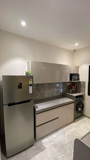 Kitchen in 2 BHK Apartment at Raunak Fortuna, Shilphata – for Sale