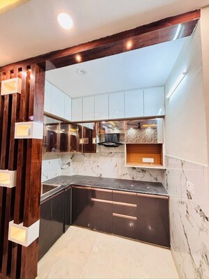 Kitchen in 3 BHK Builder Floor at Dwarka Mor – for Rent