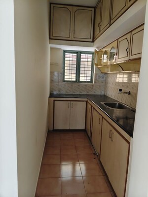 Kitchen in 1 BHK Builder Floor at Btm Layout – for Rent