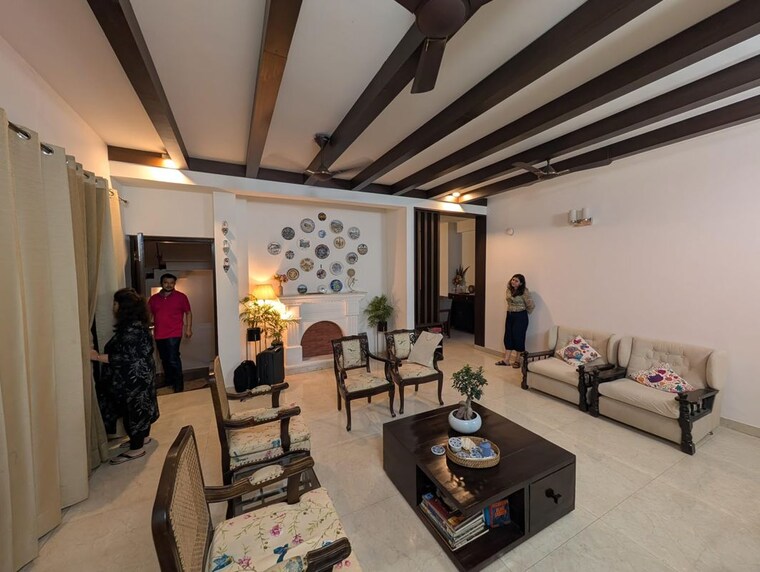 Living Room, sector 57 2 Bedroom 2000 Sq.Ft. Builder Floor In Sector 57 Gurgaon 10722154