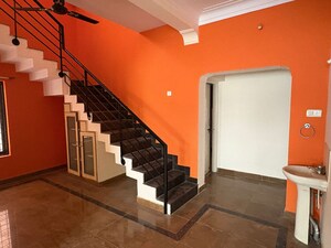 Staircase in 5 BHK Independent House at Ombr Layout – for Sale