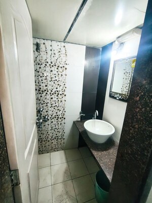 Bathroom in 3.5 BHK Villa at Puranik Villa, Ashok Nagar – for Rent