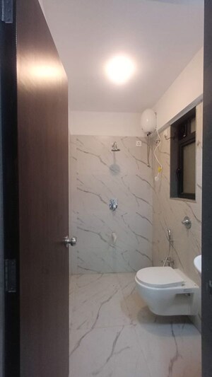 Bathroom in 1 BHK Apartment at Tigon Elite, Chembur – for Rent