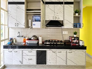Kitchen in 2 BHK Apartment at Signature Global Solera 2, Sector 107 – for Rent