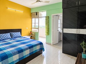 Bedroom in 2 BHK Apartment at Signature Global Solera 2, Sector 107 – for Rent