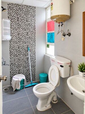 Bathroom in 2 BHK Apartment at Signature Global Solera 2, Sector 107 – for Rent