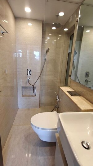 Bathroom in 1 BHK Apartment at Hiranandani Regent Hill, Powai – for Sale
