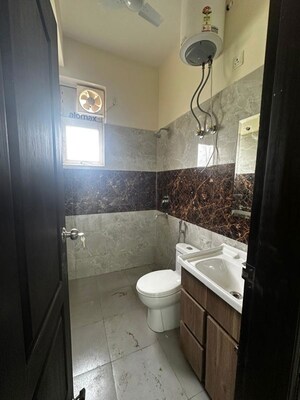 Bathroom in 3 BHK Builder Floor at Sector 67 – for Rent