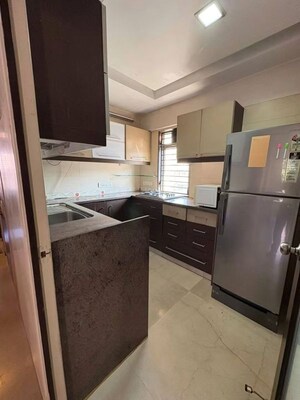 Kitchen in 3 BHK Apartment at Carter Apartments, Bandra West – for Rent