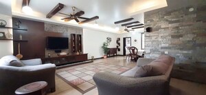 Living Room in 4 BHK Villa at Prestige Langleigh, Whitefield – for Rent