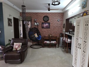 Living Room in 3 BHK Apartment at Prestige Ozone – for Rent