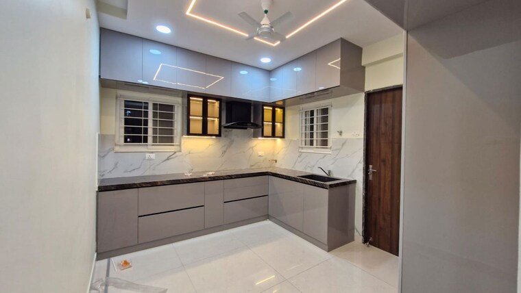 Kitchen, my-home-tridasa 3 Bedroom 1840 Sq.Ft. Apartment In Tellapur Hyderabad 10722370