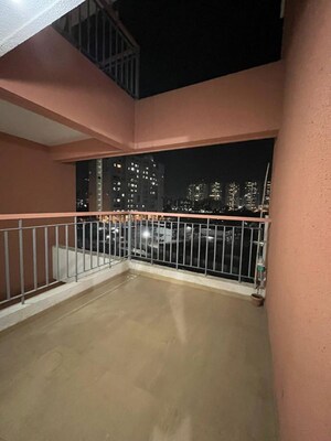 Balcony in 2.5 BHK Apartment at Vision Starwest Phase 1, Tathawade – for Sale