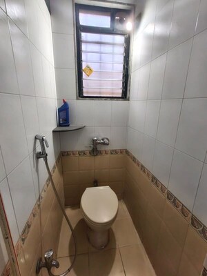Bathroom in 1 BHK Apartment at Suncity Complex, Powai – for Rent
