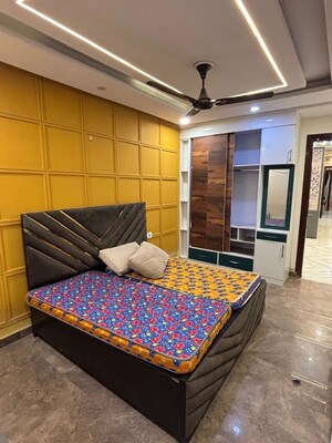 Bedroom in 2 BHK Builder Floor at Dwarka Mor – for Rent