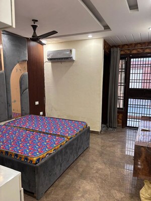 Bedroom in 2 BHK Builder Floor at Dwarka Mor – for Rent