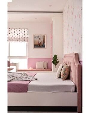 Bedroom in 4 BHK Apartment at DivyaSree 77 Place, Marathahalli – for Rent