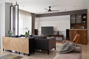 Team Area in 4 BHK Apartment at DivyaSree 77 Place, Marathahalli – for Rent