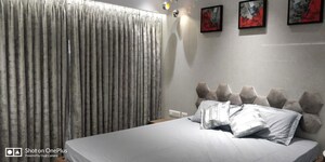 Master Bedroom in 3 BHK Apartment at NG Grand Plaza, Ghansoli – for Rent