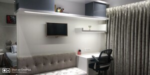 Living Room in 3 BHK Apartment at NG Grand Plaza, Ghansoli – for Rent