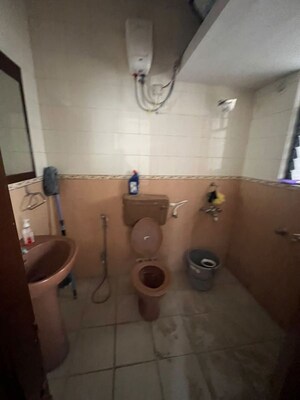 Bathroom in 2 BHK Apartment at Pinnac Gangotri, Aundh – for Rent