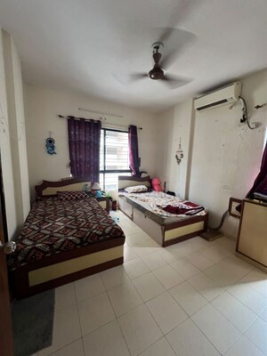 Bedroom in 2 BHK Apartment at Pinnac Gangotri, Aundh – for Rent