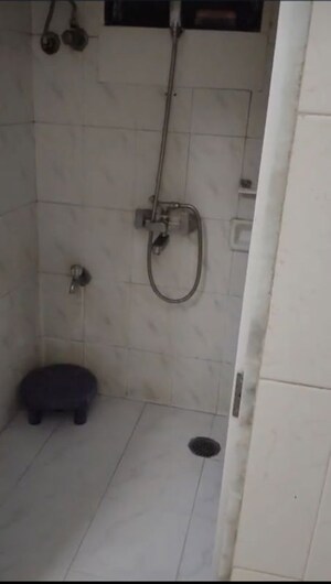 Bathroom in 1 BHK Apartment at Mamta Ashish CHS, Dadar East – for Rent