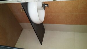 Bathroom in 2 BHK Apartment at Shree Shashwat CHS, Mira Road – for Rent
