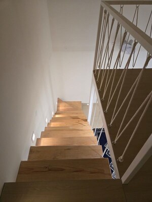 Staircase in 4 BHK Villa at Aspen Greens At The Prestige City, Sarjapur Road – for Rent