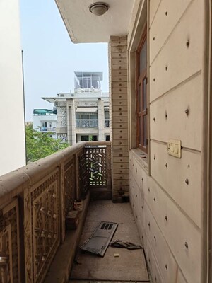 Balcony in 3 BHK Builder Floor at Sukhdev Vihar – for Rent