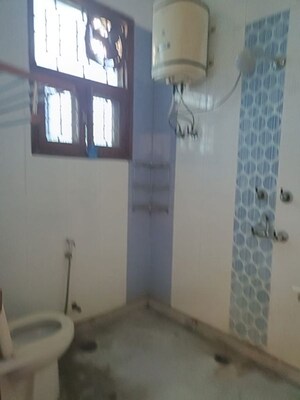 Bathroom in 3 BHK Builder Floor at Sukhdev Vihar – for Rent