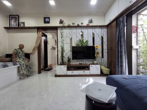 Living Room in 2 BHK Apartment at Sadashiv Peth – for Sale