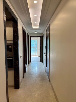 Building Lobby in 3 BHK Builder Floor at Greater Kailash – for Rent