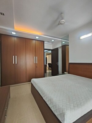 Bedroom in 3 BHK Apartment at DB Realty Shagun Towers, Goregaon East – for Rent