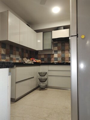 Kitchen in 3 BHK Builder Floor at Lajpat Nagar Iii – for Rent