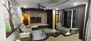 Living Room in 3 BHK Apartment at Kahneswari Vuyyurus Manasarovar, Kondapur – for Rent