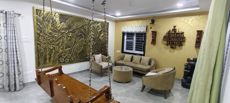Living Room, kahneswari-vuyyurus-manasarovar 3 Bedroom 1600 Sq.Ft. Apartment In Kondapur Hyderabad 10722534