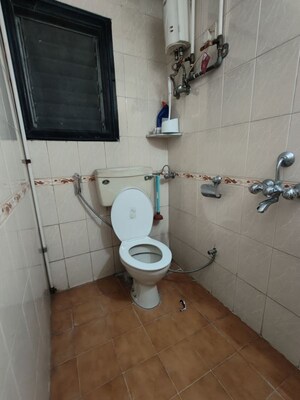 Bathroom in 2 BHK Apartment at Vedant Complex CHS, Samata Nagar – for Rent