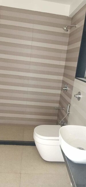 Bathroom in 3 BHK Apartment at Divine Aspen Garden, Goregaon East – for Rent